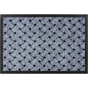 RUGSX Doormat antislip VECTRA 0902 outdoor, indoor light grey grey 50x80 cm