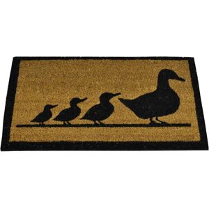 Selections - Duck Family Indoor & Outdoor Coir Doormat