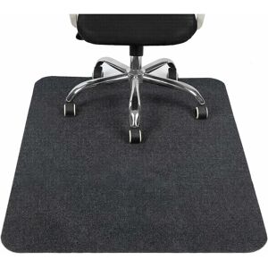 PESCE Floor Protector Mat, Chair Pad, Office Chair Cushion, Multi-Functional Chair Pad, Desk Mat for Home, Office,Black