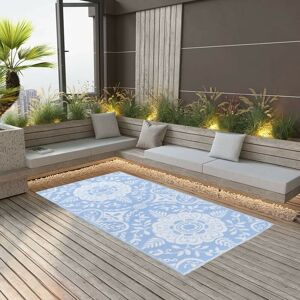 Hommoo - Outdoor Carpet Baby Blue 120x180 cm pp