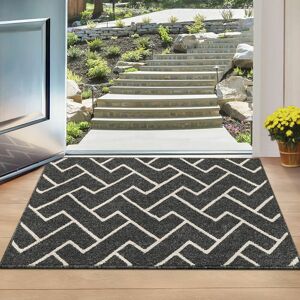 Alwaysh - Indoor Door Mat,Front Back Mat Made of Anti-Slip,Absorbent and Dirt-Resistant,Indoor Entrance Doormat,Entrance Floor Mat Machine