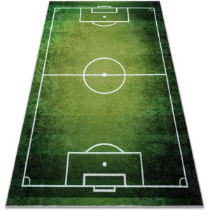 Rugsx - junior 51307.803 washing carpet Football pitch, football for children anti-slip - green green 80x150 cm