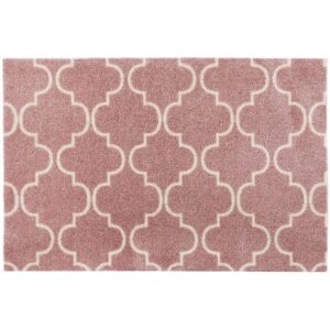 JVL - Mega Door Mat 50 x 75 cm, Rose Lattice