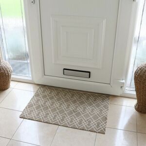 JVL - Mega Door Mat 50 x 75cm, Diamond Trellis