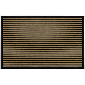 Scraper Doormat, 60x90cm, Lines, Vienna Rubber Backed - JVL