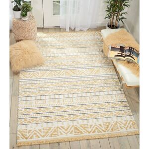 NOURISON Kamala DS503 Yellow 282cm x 389cm Rectangle - Yellow and Ivory