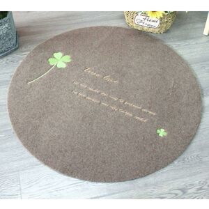 Langray - Door mat, non-slip entrance mat, many designs to choose from, Polypropylene, Brown foil., 100 cm