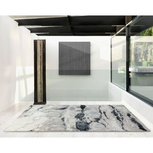 ASIATIC Aurora AU05 Quartz 200cm x 290cm Rectangle - Grey and Black