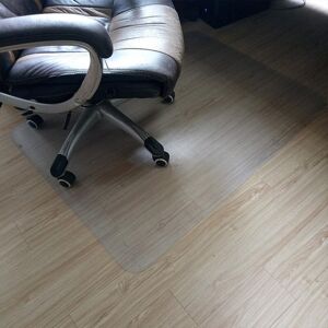 Livingandhome - pvc Non Slip Office Chair Desk Mat Floor Protector