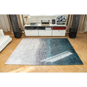 LOUIS DE POORTERE Mad Men 8877 FAHRENHEIT POLARVORTEX 140cm x 200cm Rectangle - Blue