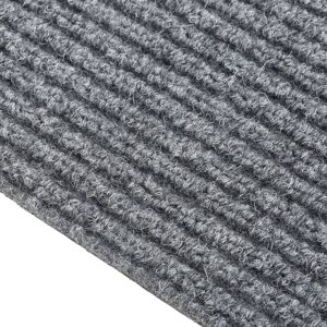 Berkfield Home - Mayfair Dirt Trapper Carpet Runner 100x450 cm Grey