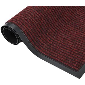 Berkfield Home - Mayfair Doormat Striped Red 40x60 cm