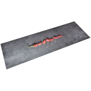 Berkfield Home - Mayfair Kitchen Carpet Washable Pepper 45x150 cm