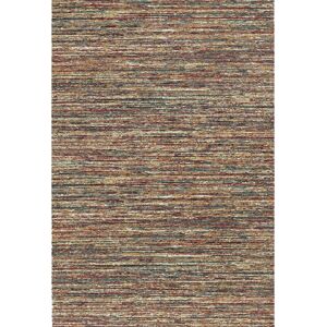 HOMESPACE DIRECT Mehari Multi Stripes 67x340cm Large Rug Runner Carpet Thick Pile Rugs Living Room Bedroom - Multicoloured