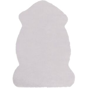 BELIANI Modern Area Rug Grey Decor Faux Fur Rabbit Living Room Bedroom Undara - Grey