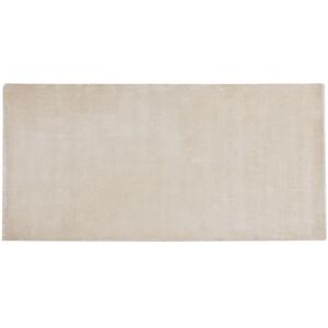 Beliani - Modern Handmade Light Beige Living Room Home Office Area Rug 80 x 150 cm Gesi ii - Beige