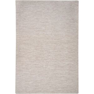 Beliani - Modern Living Room Office Indoor Cotton Area Rug 200 x 300 cm Beige Dernice - Beige