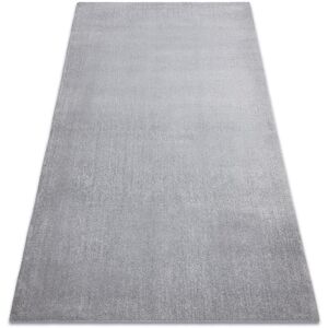 RUGSX Modern washing carpet LATIO 71351060 silver grey 80x150 cm