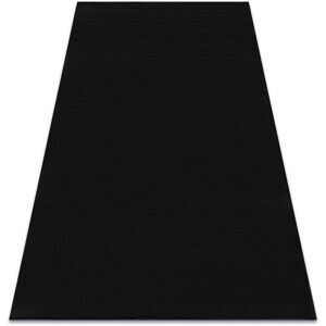 Rugsx - Modern washing carpet lindo black, anti-slip, shaggy black 200x290 cm
