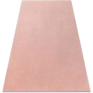 RUGSX Modern washing carpet LINDO pink, anti-slip, shaggy pink 60x100 cm
