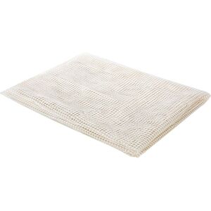 BELIANI Non Slip Anti Slip Rug Underlay Gripper White Cuttable 130 x 190cm Balad - White