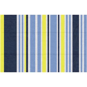 Outsunny - Reversible Waterproof Plastic Straw Outdoor rv Rug, 121 x 182 cm - Multi-colored