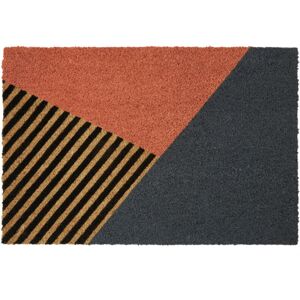 Premier Housewares - Opulent Design Door Mat / Non Slip Floor Mat Indoor and Outdoor Welcome Mat With Robust Coir For Door Entrances / House Entryway