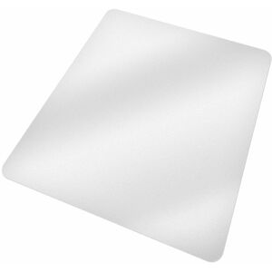 Tectake - Carpet protector office chair mat - plastic carpet protector, carpet protector film, carpet protector mat - 150 x 120 cm - white