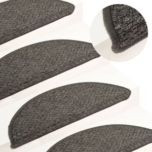 BERKFIELD HOME Royalton Carpet Stair Treads 15 pcs Anthracite 65x25 cm