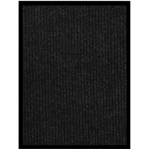 Berkfield Home - Royalton Doormat Striped Anthracite 60x80 cm