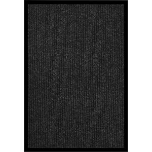 Berkfield Home - Royalton Doormat Striped Anthracite 80x120 cm