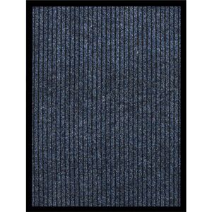 Berkfield Home - Royalton Doormat Striped Blue 60x80 cm