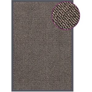 BERKFIELD HOME Royalton Doormat Tufted 80x120 cm Dark Brown