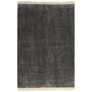 Royalton - Kilim Rug Cotton 120x180 cm Anthracite