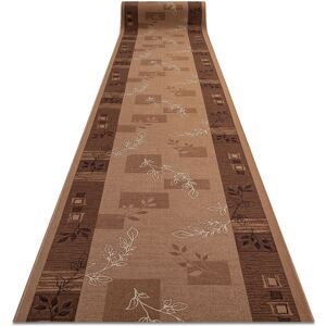 Rugsx - Runner anti-slip agadir beige 67cm brown 67x430 cm