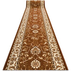 Rugsx - Runner bcf morad Klasyk classic brown 100 cm brown 100x1350 cm