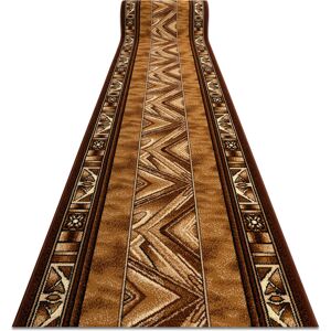 RUGSX Runner bcf opal old gold 120 cm brown 120x740 cm