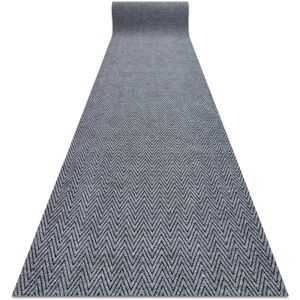 Rugsx - Runner - Doormat antislip 100 cm magnus 2954 Zigzag outdoor, indoor grey grey 100x170 cm