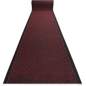 Rugsx - Runner - Doormat antislip 80 cm cordoba 3086 outdoor, indoor red red 80x790 cm