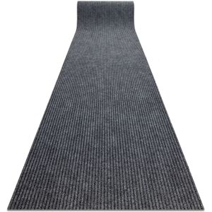 RUGSX Runner - Doormat antislip GIN 2126 outdoor, indoor liverpool grey 100 cm grey 100x300 cm