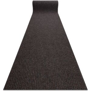 RUGSX Runner - Doormat antislip gin 7053 outdoor, indoor liverpool brown 100 cm brown 100x300 cm