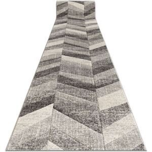 RUGSX Runner feel 5673/16811 herringbone grey / anthracite / cream 120 cm grey 120x1000 cm