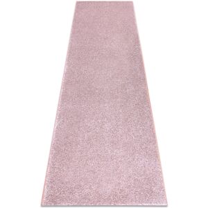 Rugsx - Runner santa fe blush pink 60 plain, flat, one colour pink 50x470 cm