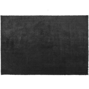 Beliani - Modern Area Fluffy Rug Shaggy High-Pile 160 x 230 cm Black Evren - Black