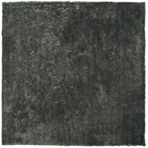 Beliani - Modern Area Fluffy Rug Shaggy High-Pile 200 x 200 cm Dark Grey Evren - Grey