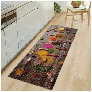 Neige - SnowWelcome Doormat Entrance Mat 3D Spice Printing Non-Slip Bath Mat Floor Mat, Non-Slip Rug for Living Room,Bedroom,Hallway,Kitchen