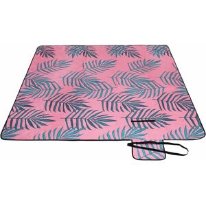 SONGMICS Picnic Blanket, 200 x 200 cm, Large Camping Picnic Rug and Mat for Beach, Park, Yard, Outdoors with Waterproof Layer, Machine Washable,