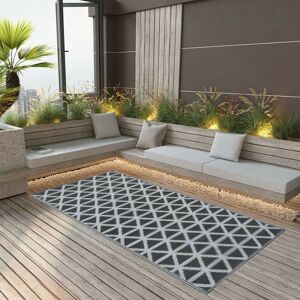 Sweiko - Outdoor Carpet Black 120x180 cm pp FF310417UK