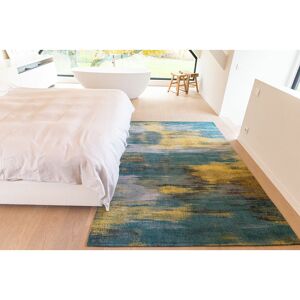 LOUIS DE POORTERE Atlantic 9119 Nymphea Blue 280cm x 360cm Rectangle - Blue and Multicoloured