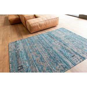 LOUIS DE POORTERE Antiquarian 9110 Zemmuri Blue 280cm x 360cm Rectangle - Blue and Multicoloured